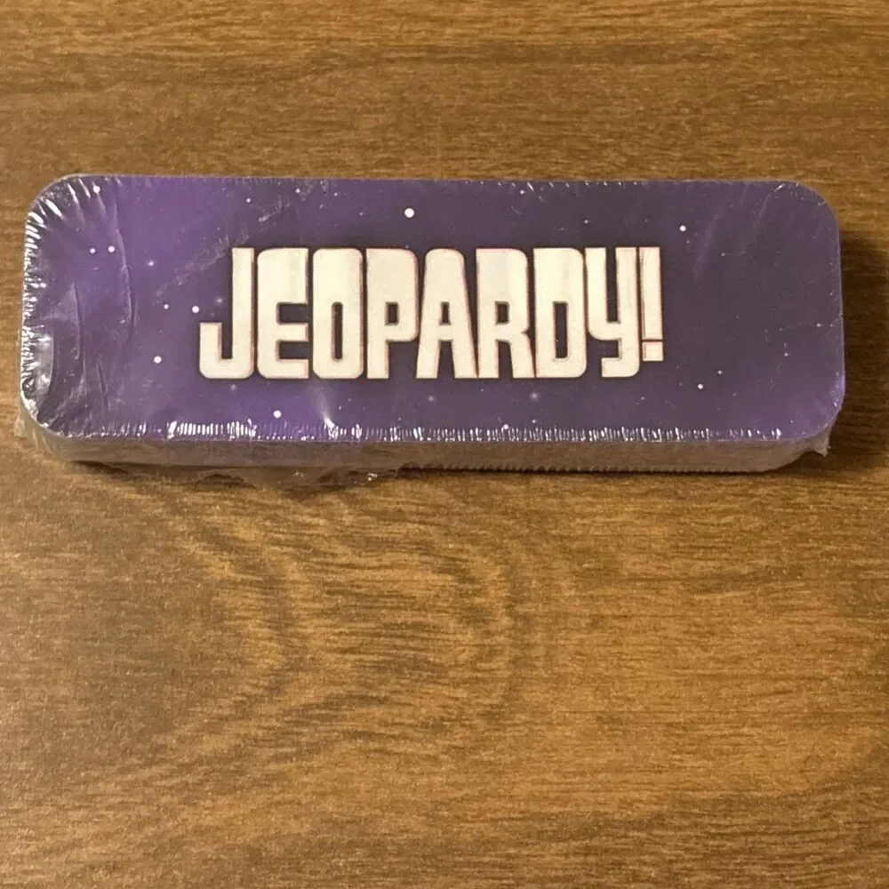 Jeopardy Quiz Show Game Double & Final Challenges Rule/Puzzle Book *COMPLETE*